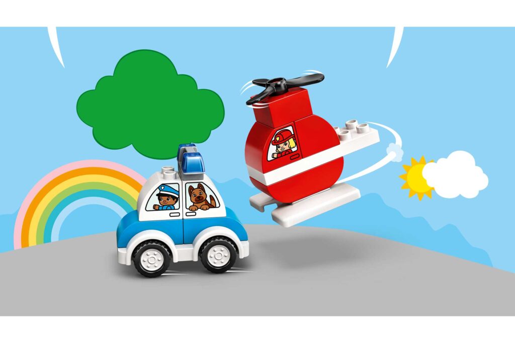 LEGO 10957 DUPLO Brandweerhelikopter en politiewagen - Afbeelding 30