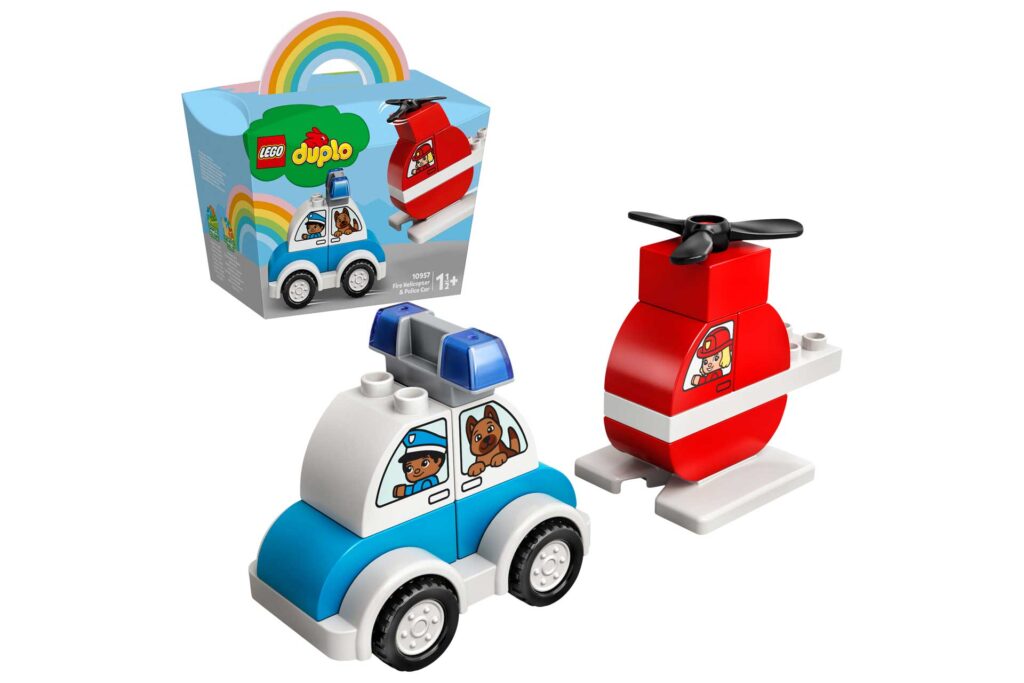 LEGO 10957 DUPLO Brandweerhelikopter en politiewagen - Afbeelding 7