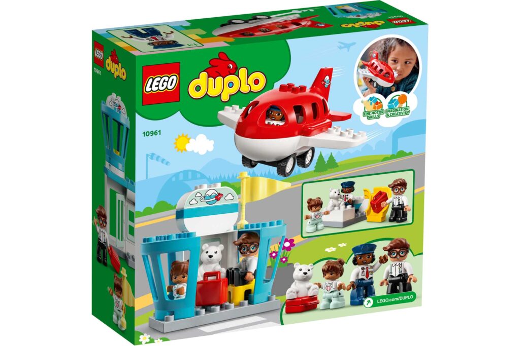 LEGO 10961 DUPLO Stad Vliegtuig & vliegveld - Afbeelding 2