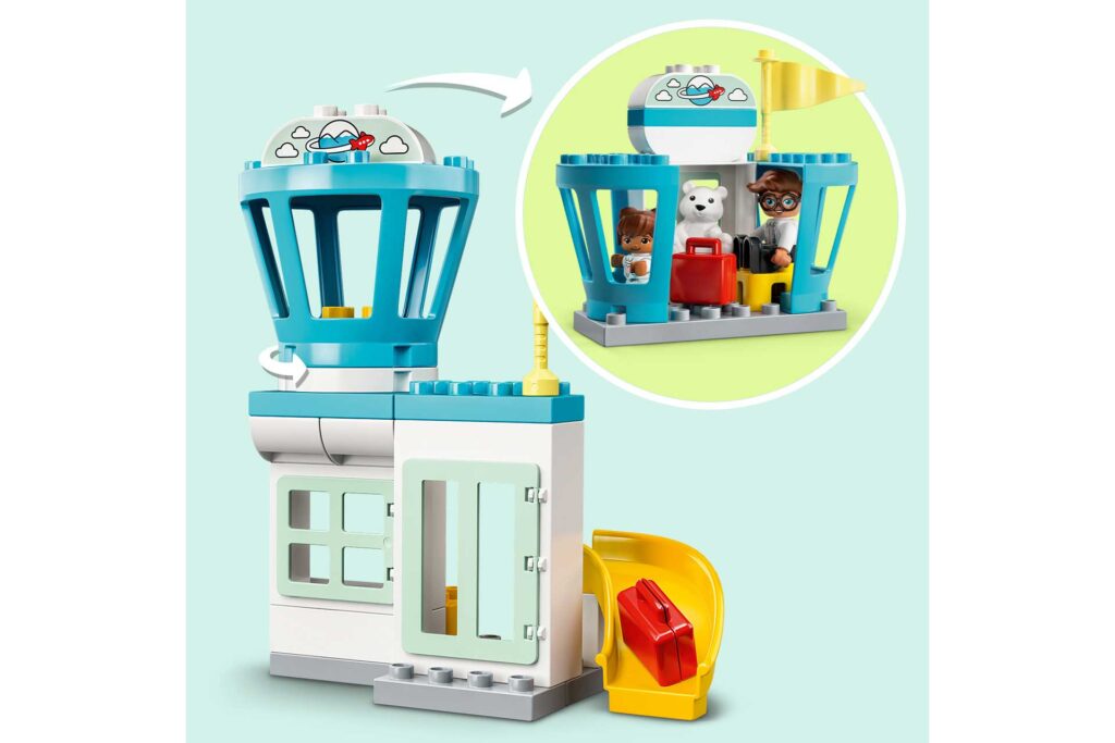 LEGO 10961 DUPLO Stad Vliegtuig & vliegveld - Afbeelding 4