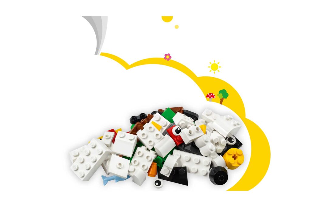 LEGO 11012 Classic Creatieve witte stenen - Afbeelding 27