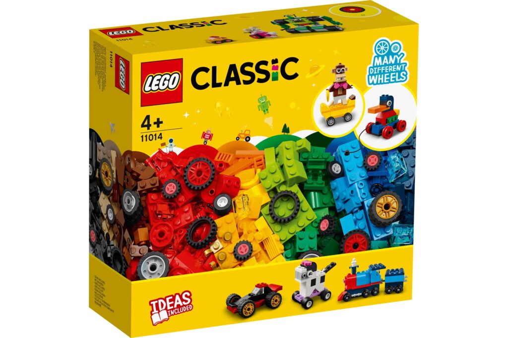 LEGO 11014 Classic Stenen en wielen
