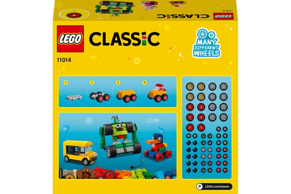 LEGO 11014 Classic Stenen en wielen - Afbeelding 6