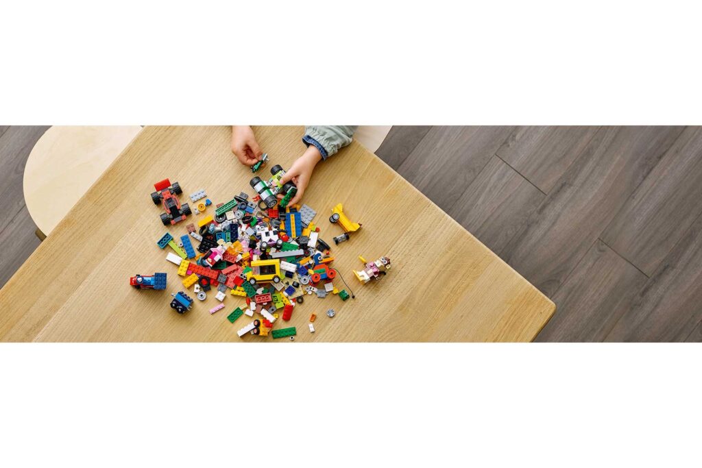 LEGO 11014 Classic Stenen en wielen - Afbeelding 9