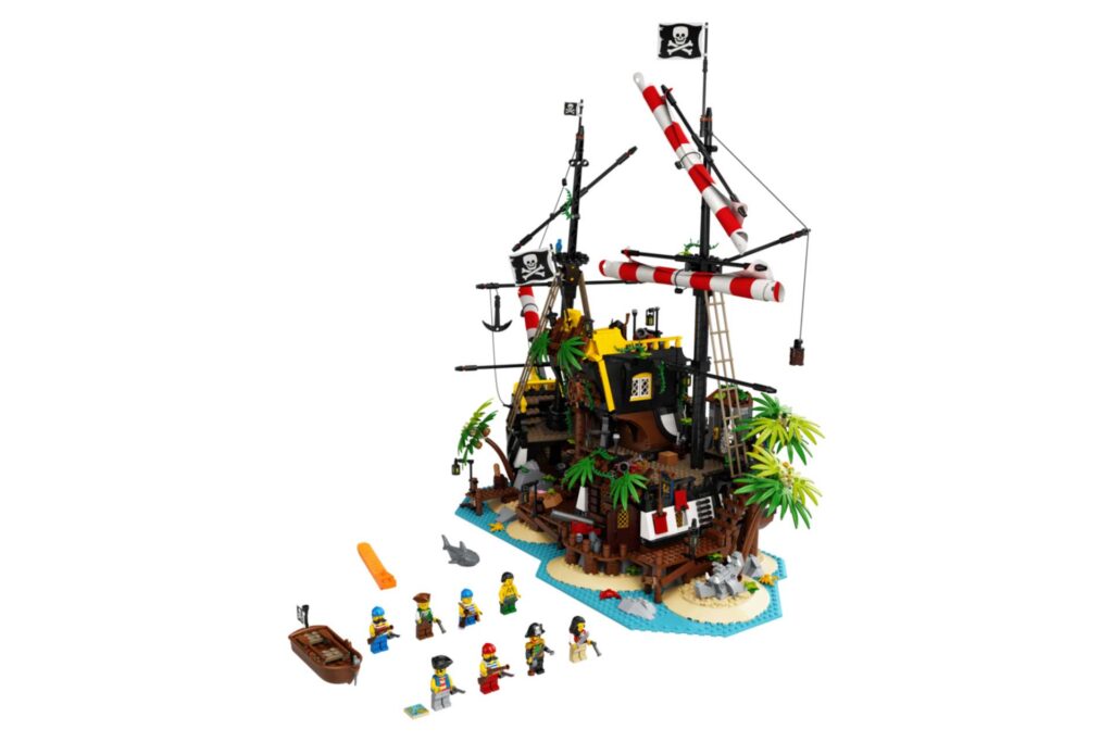 LEGO 21322 Piraten van Barracuda Baai - Afbeelding 2