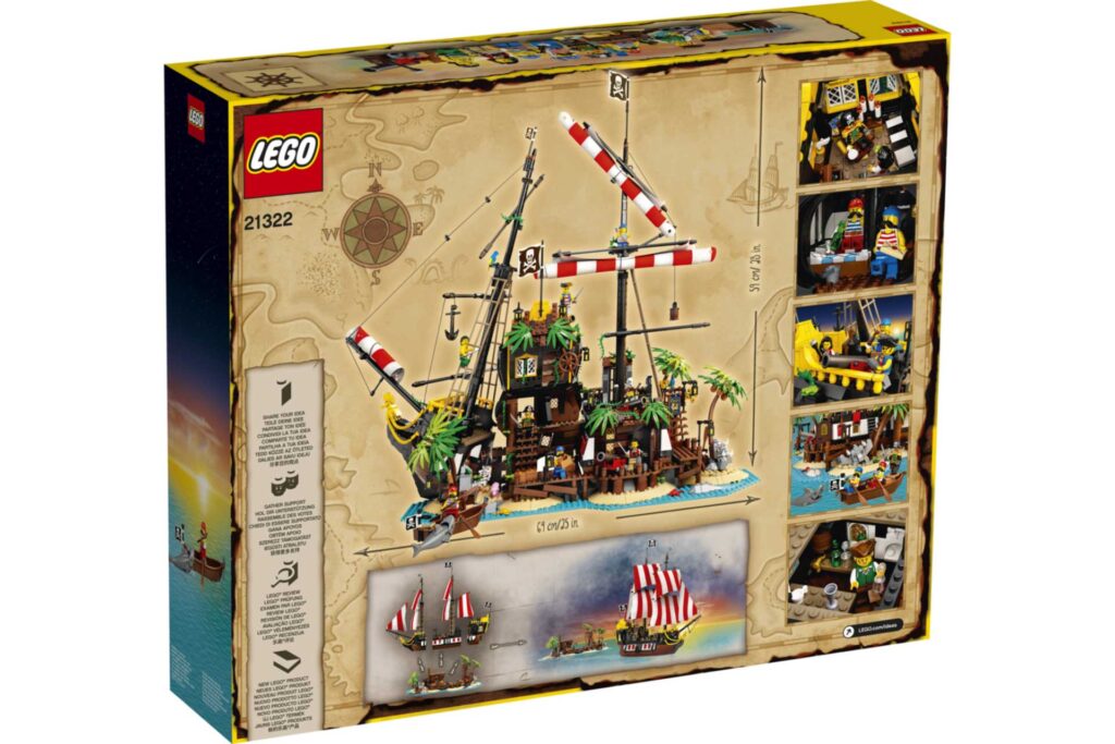 LEGO 21322 Piraten van Barracuda Baai - Afbeelding 41
