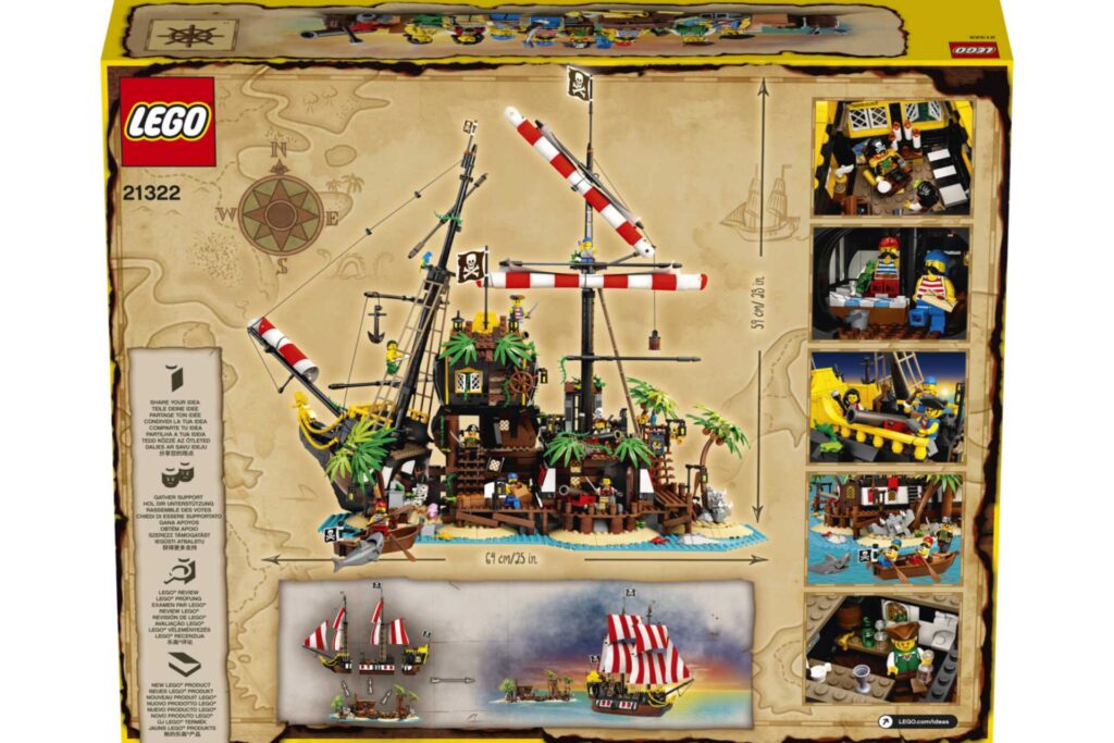 LEGO 21322 Piraten van Barracuda Baai - Afbeelding 42