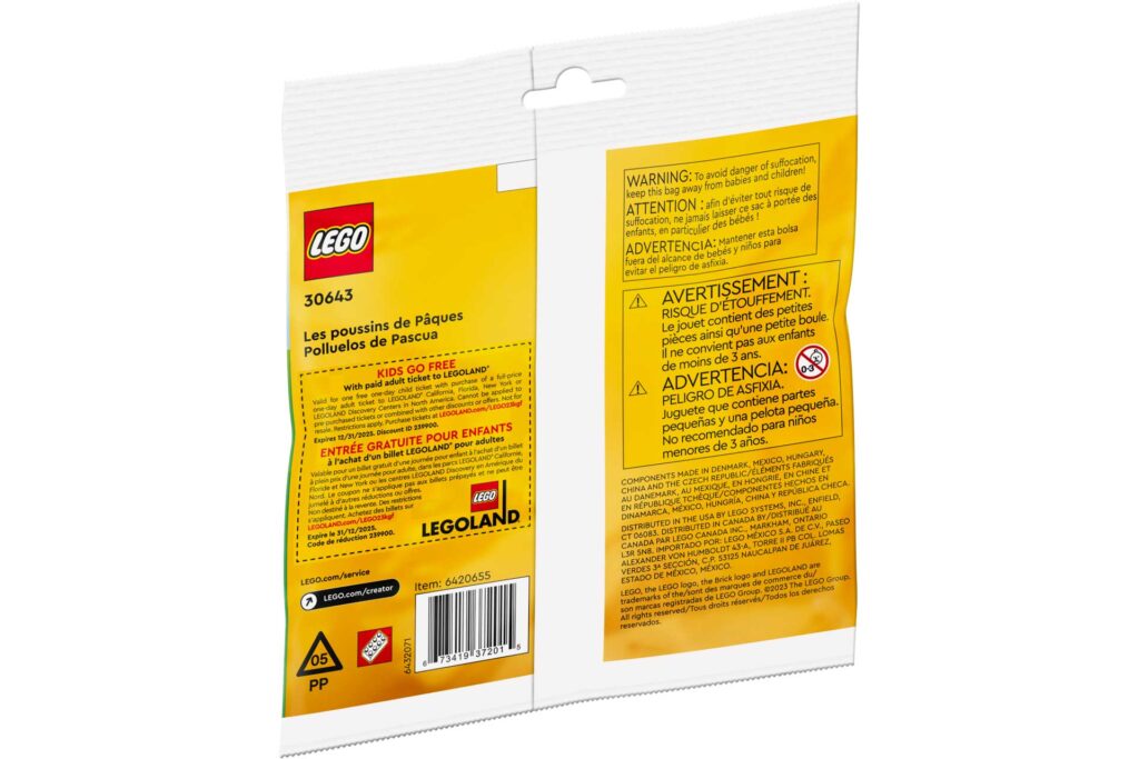 LEGO 30643 Creator Paaskippen - Afbeelding 2