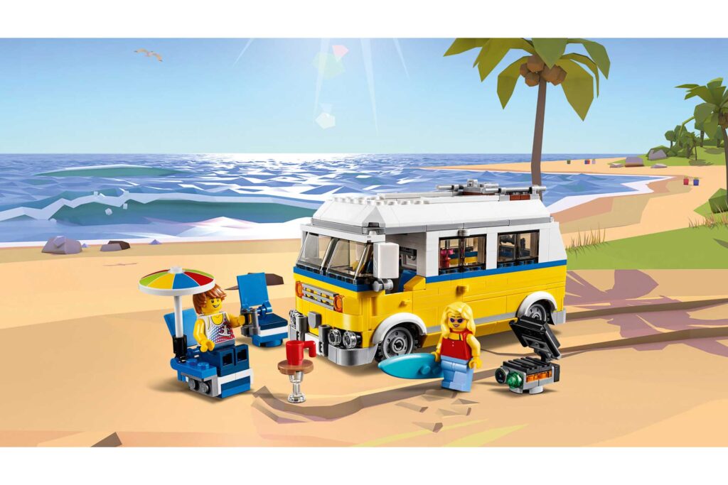 LEGO 31079 Zonnig surferbusje - Afbeelding 3