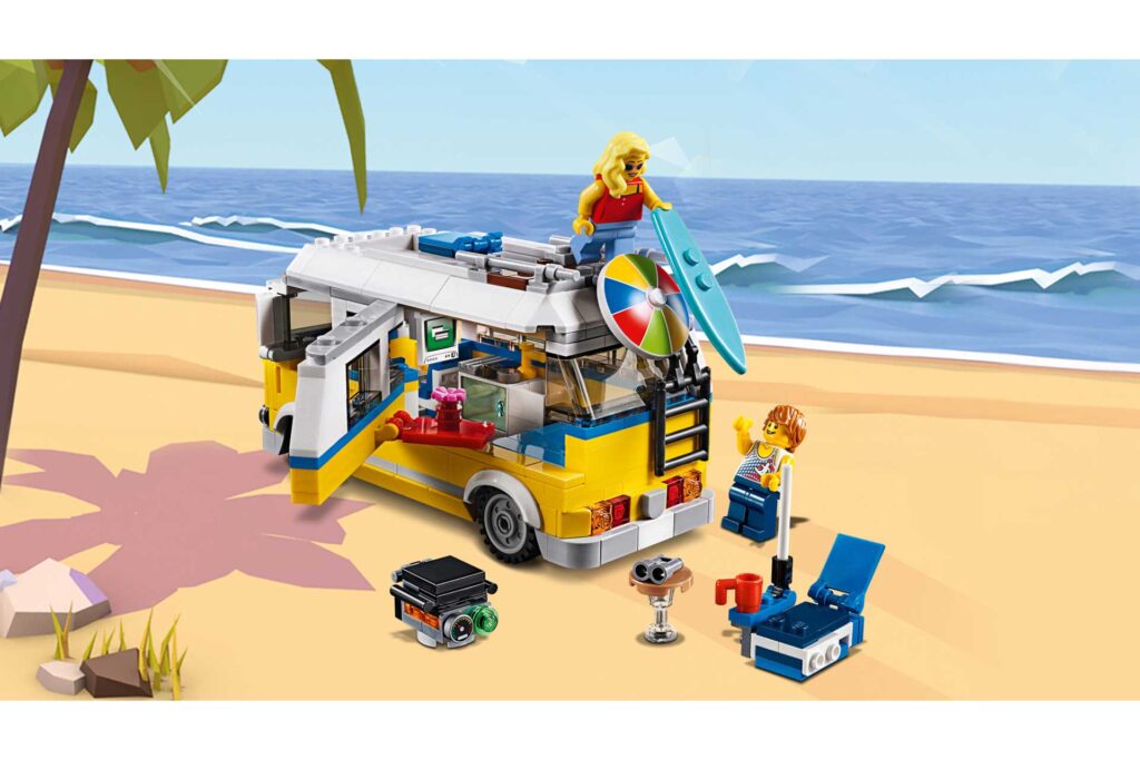 LEGO 31079 Zonnig surferbusje - Afbeelding 4