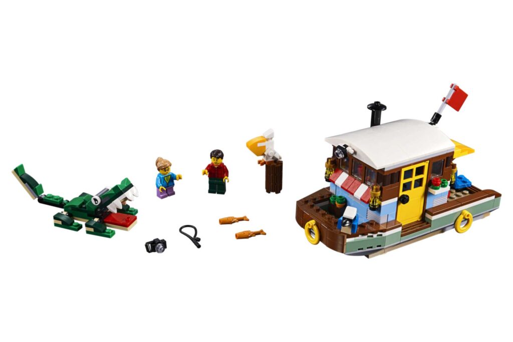 LEGO 31093 Woonboot aan de rivier - Afbeelding 2