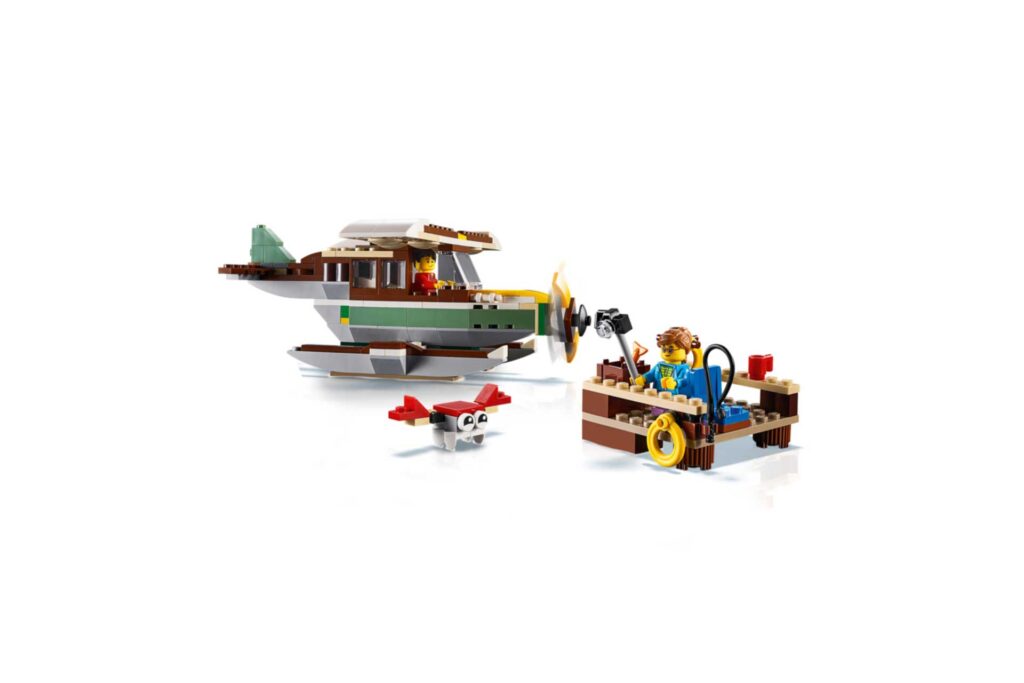 LEGO 31093 Woonboot aan de rivier - Afbeelding 12