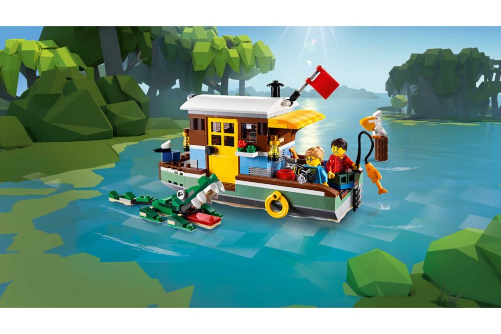 LEGO 31093 Woonboot aan de rivier - Afbeelding 3