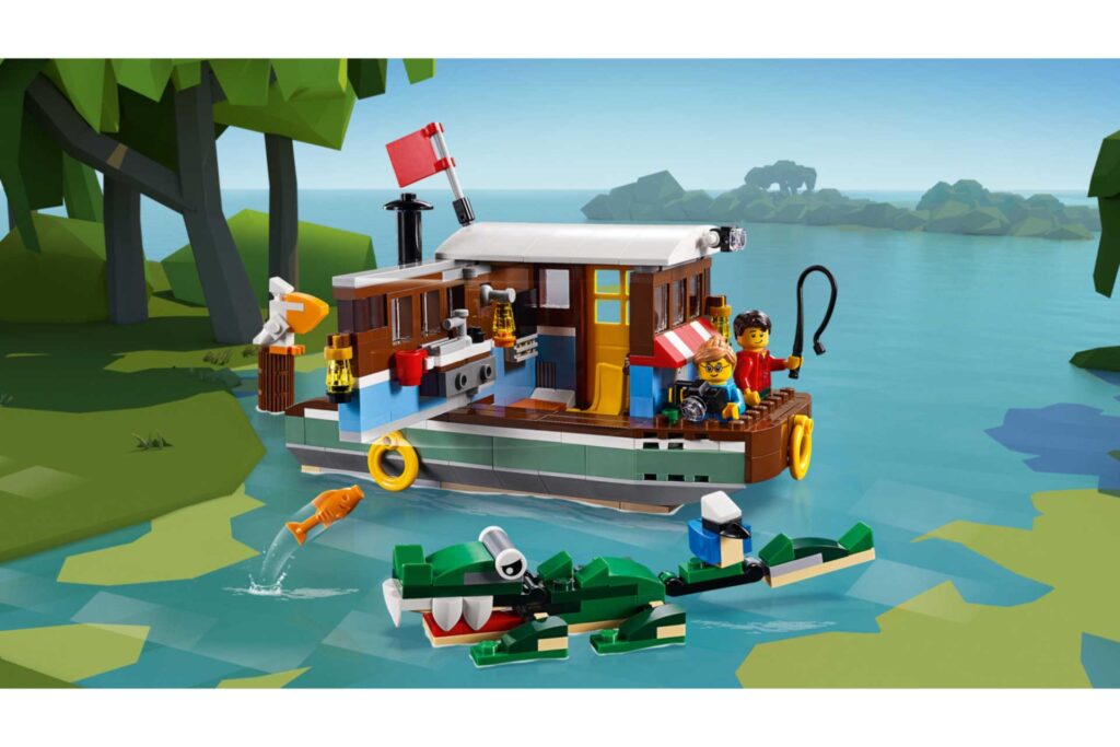 LEGO 31093 Woonboot aan de rivier - Afbeelding 4