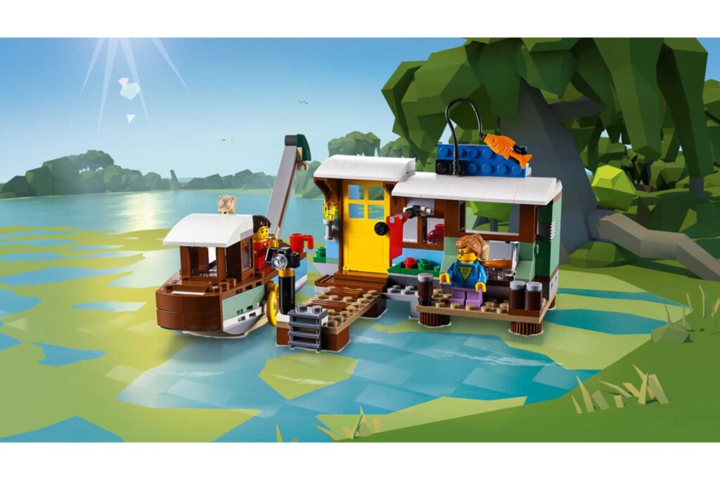 LEGO 31093 Woonboot aan de rivier - Afbeelding 6