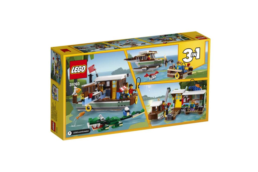 LEGO 31093 Woonboot aan de rivier - Afbeelding 9