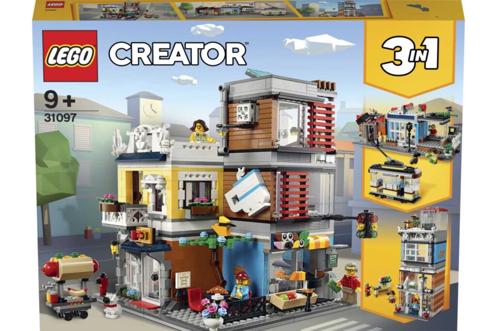 LEGO 31097 Creator Woonhuis, dierenwinkel & café - Afbeelding 11