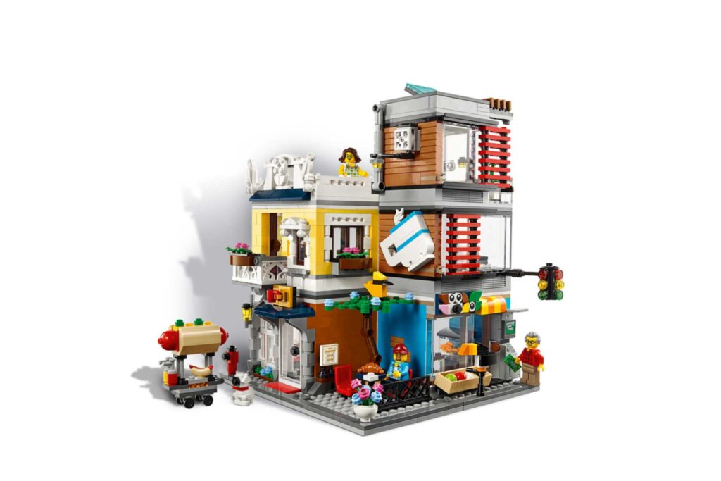 LEGO 31097 Creator Woonhuis, dierenwinkel & café - Afbeelding 14