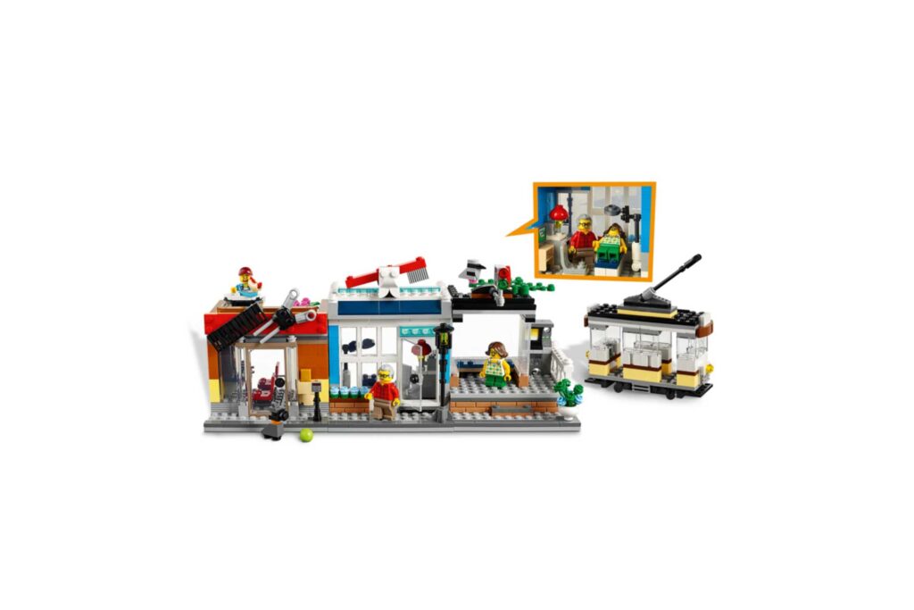 LEGO 31097 Creator Woonhuis, dierenwinkel & café - Afbeelding 16