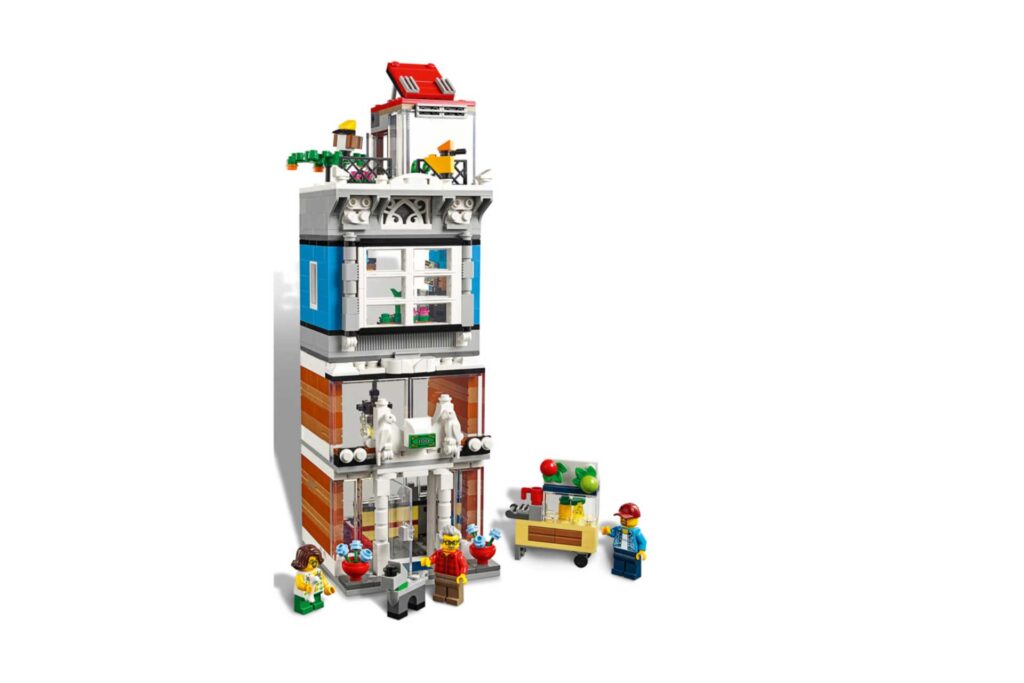 LEGO 31097 Creator Woonhuis, dierenwinkel & café - Afbeelding 17