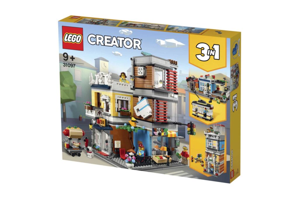 LEGO 31097 Creator Woonhuis, dierenwinkel & café - Afbeelding 10