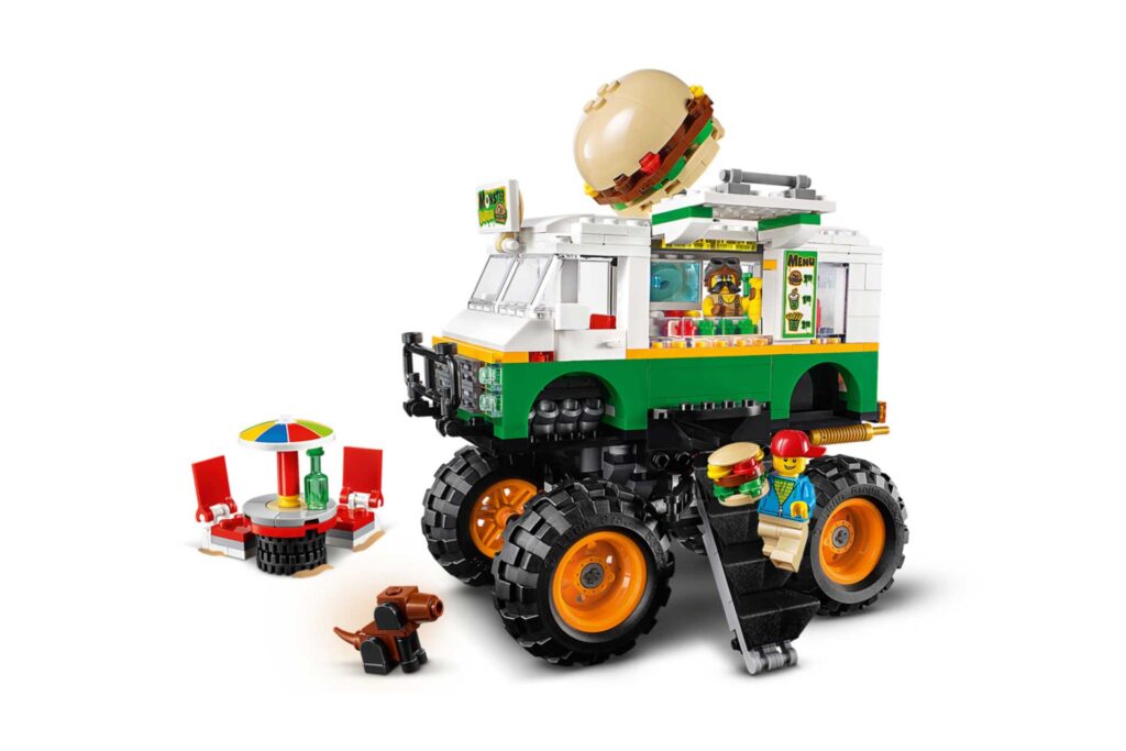 LEGO 31104 Creator Hamburger Monstertruck - Afbeelding 6