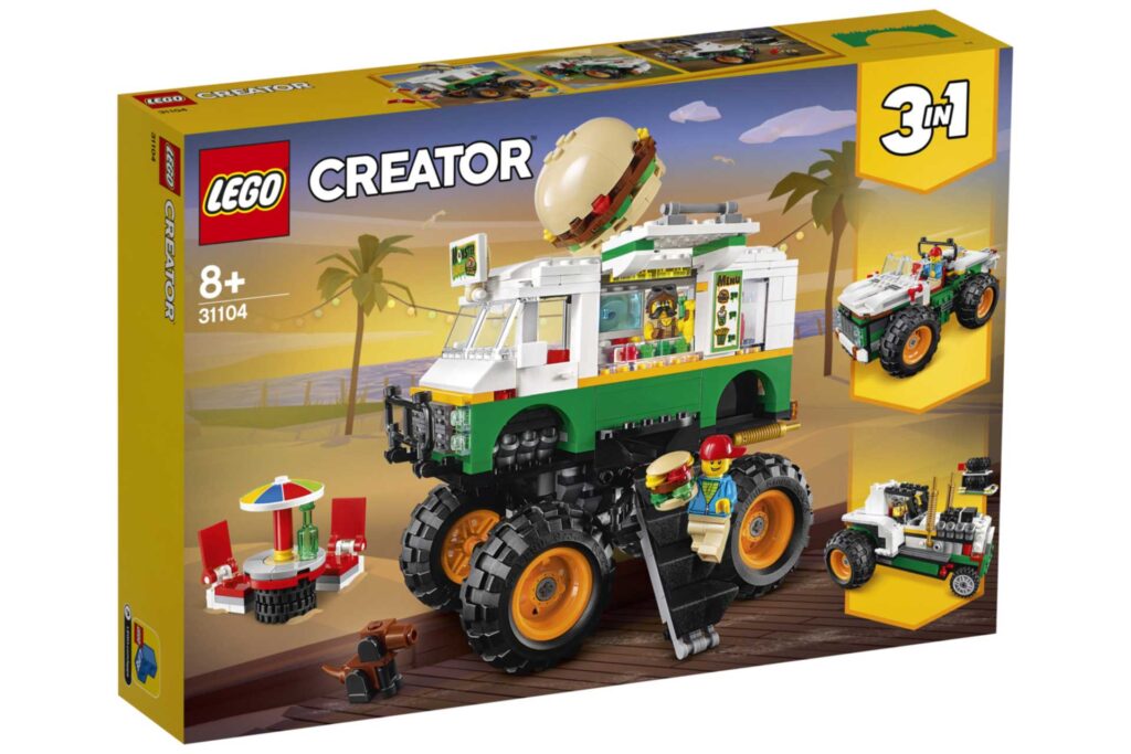 LEGO 31104 Creator Hamburger Monstertruck