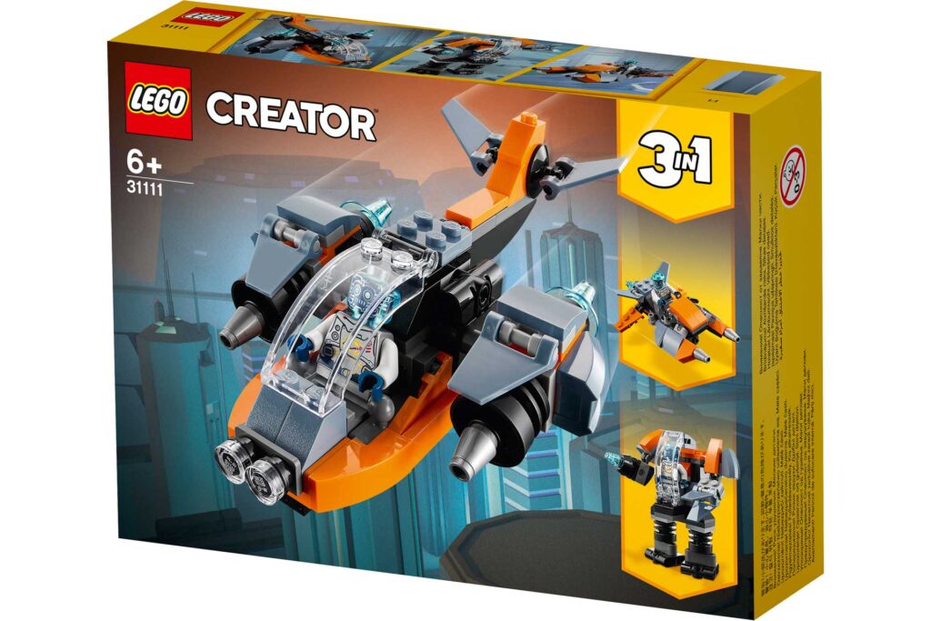 LEGO 31111 Creator Cyberdrone - Afbeelding 2