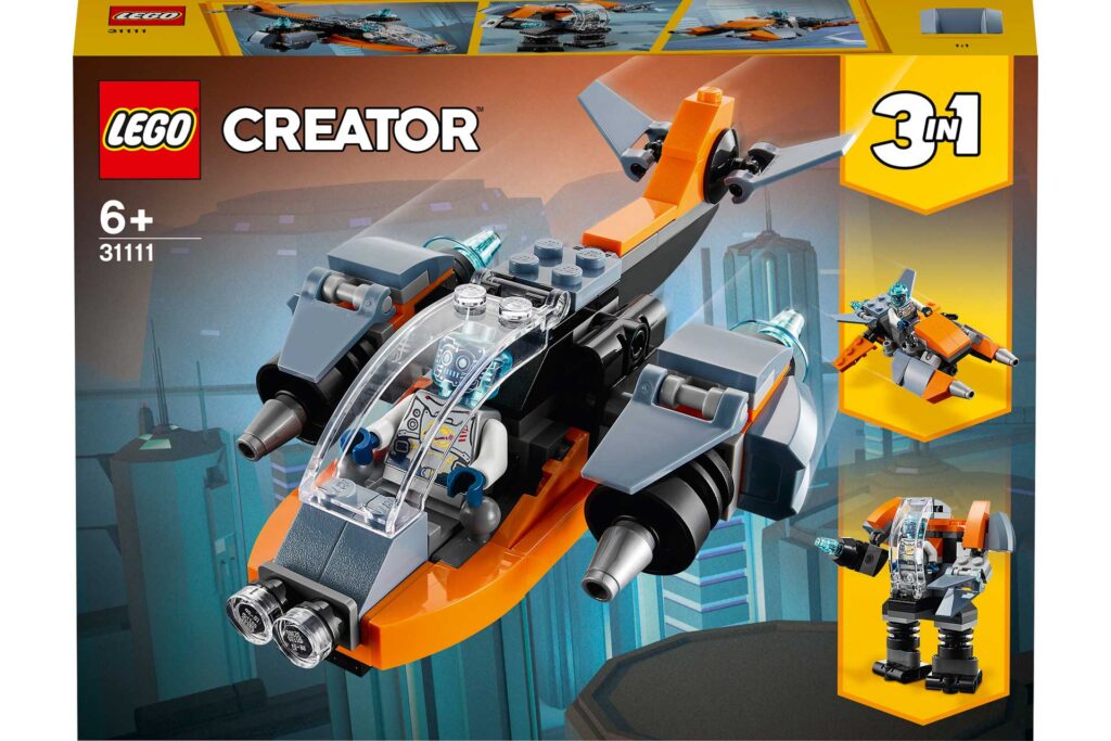 LEGO 31111 Creator Cyberdrone - Afbeelding 4