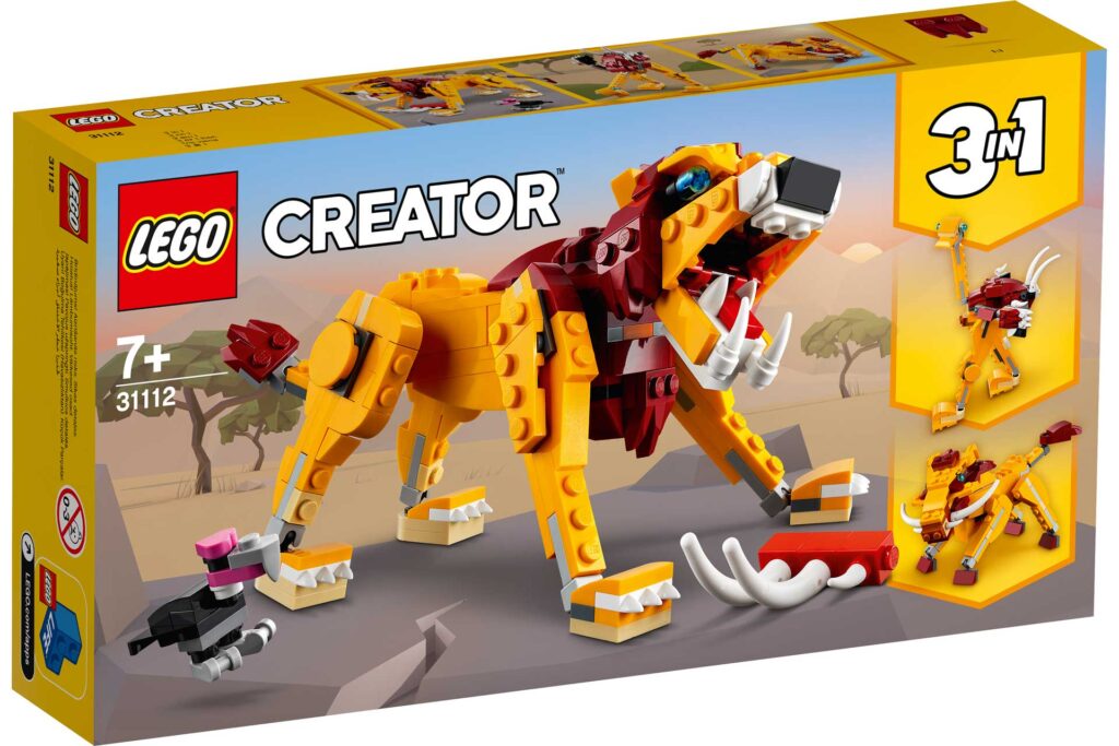 LEGO 31112 Creator Wilde Leeuw