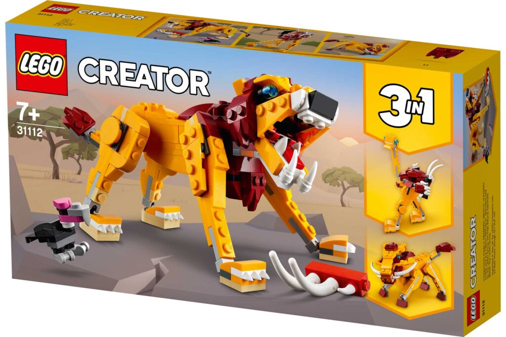 LEGO 31112 Creator Wilde Leeuw - Afbeelding 2