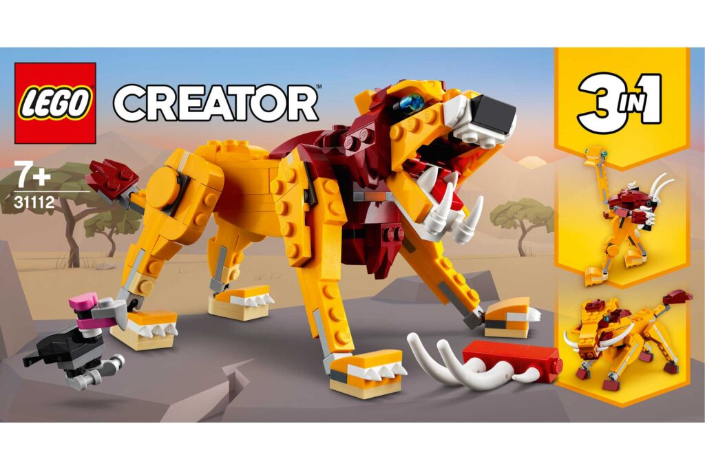 LEGO 31112 Creator Wilde Leeuw - Afbeelding 3