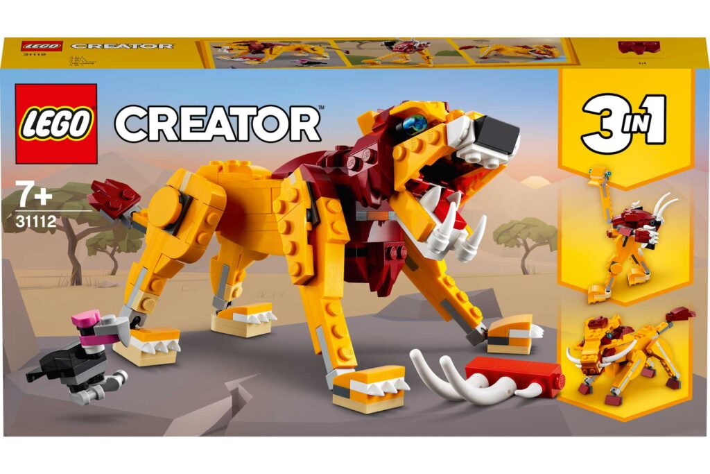 LEGO 31112 Creator Wilde Leeuw - Afbeelding 4