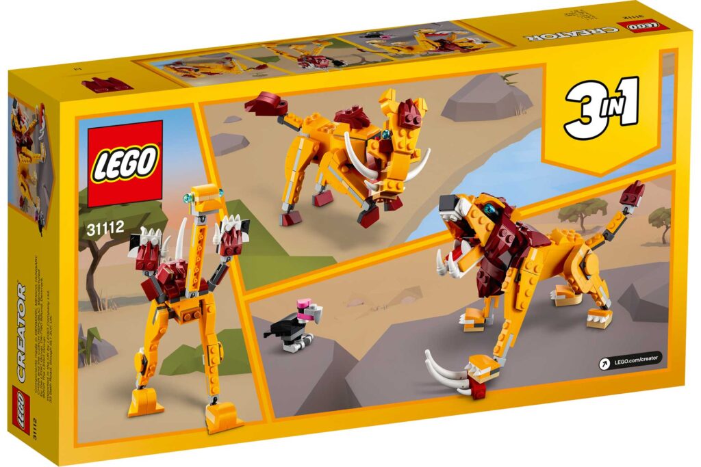 LEGO 31112 Creator Wilde Leeuw - Afbeelding 5