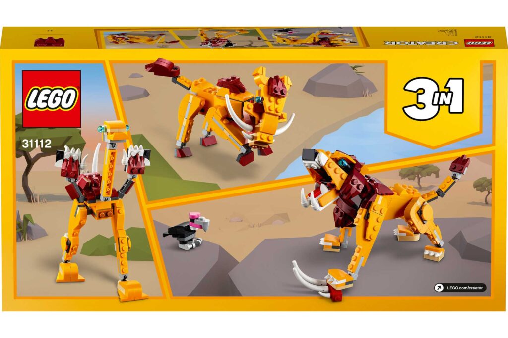 LEGO 31112 Creator Wilde Leeuw - Afbeelding 6