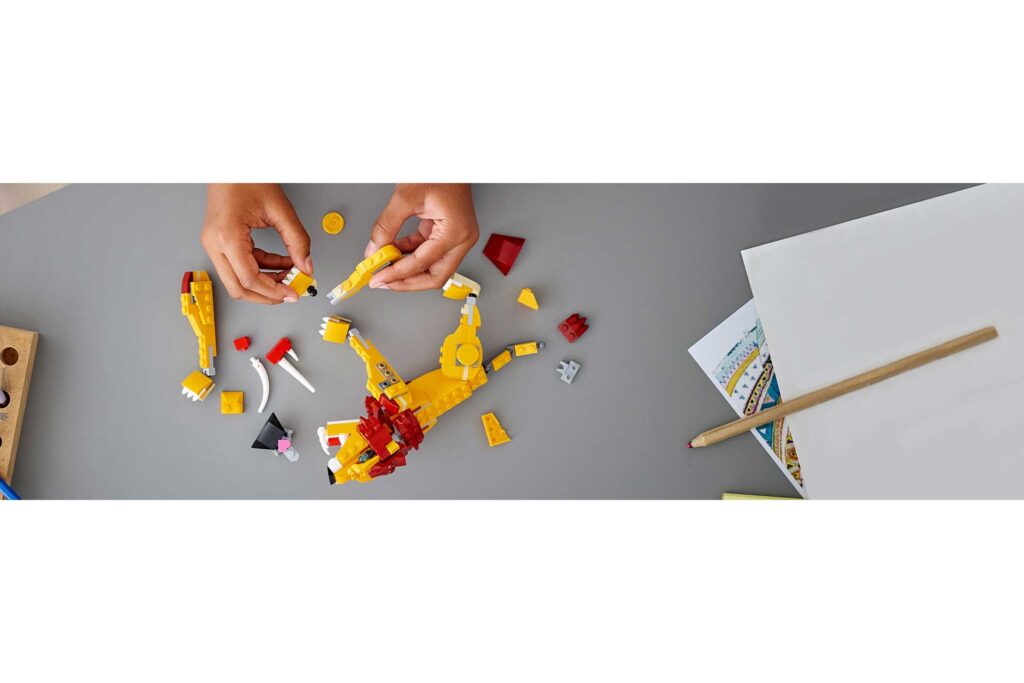 LEGO 31112 Creator Wilde Leeuw - Afbeelding 9