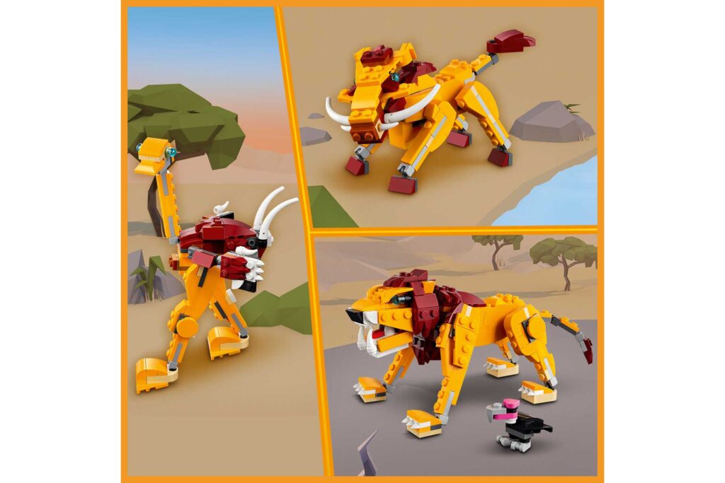 LEGO 31112 Creator Wilde Leeuw - Afbeelding 13