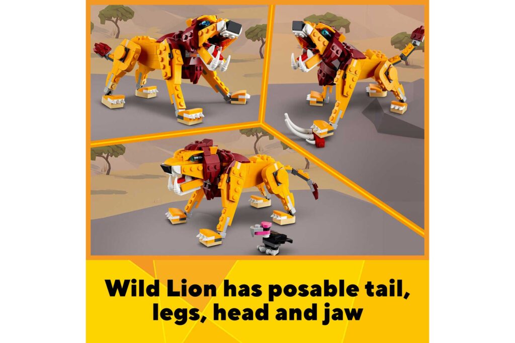 LEGO 31112 Creator Wilde Leeuw - Afbeelding 17