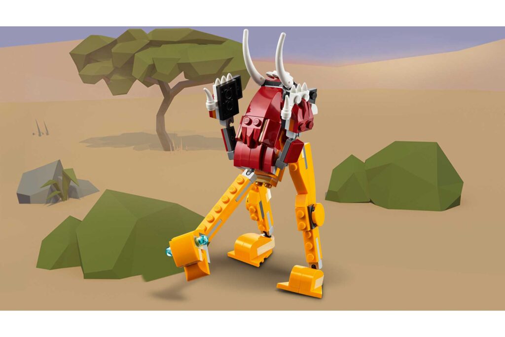 LEGO 31112 Creator Wilde Leeuw - Afbeelding 45