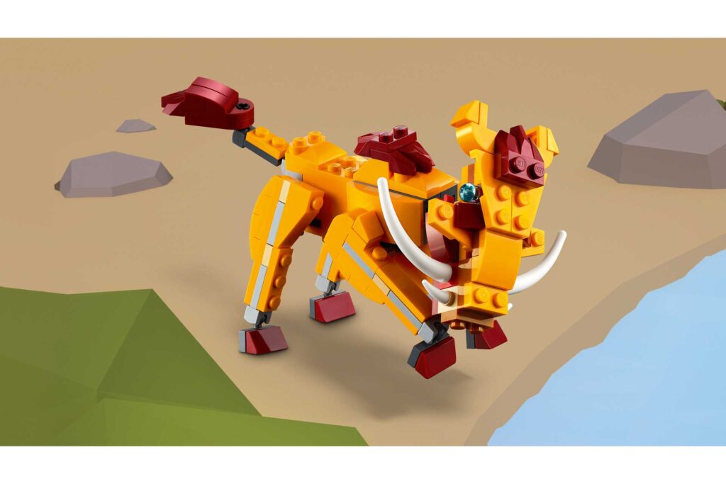 LEGO 31112 Creator Wilde Leeuw - Afbeelding 48