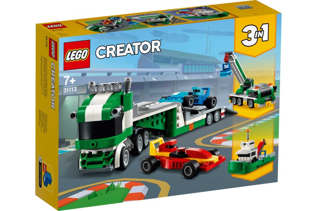 LEGO 31113 Creator Racewagen transportvoertuig