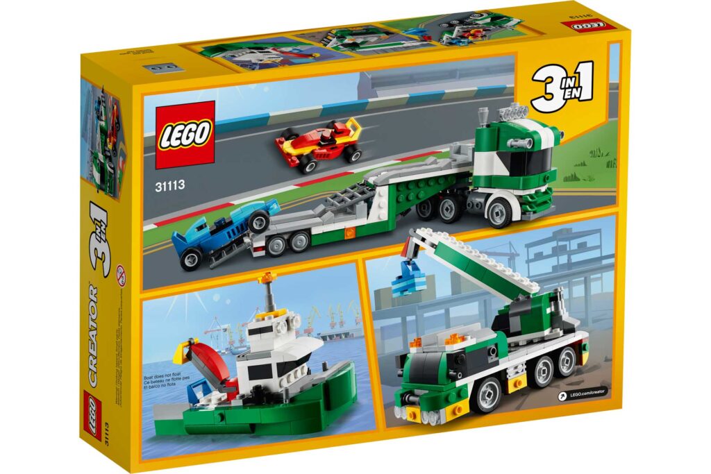 LEGO 31113 Creator Racewagen transportvoertuig - Afbeelding 5