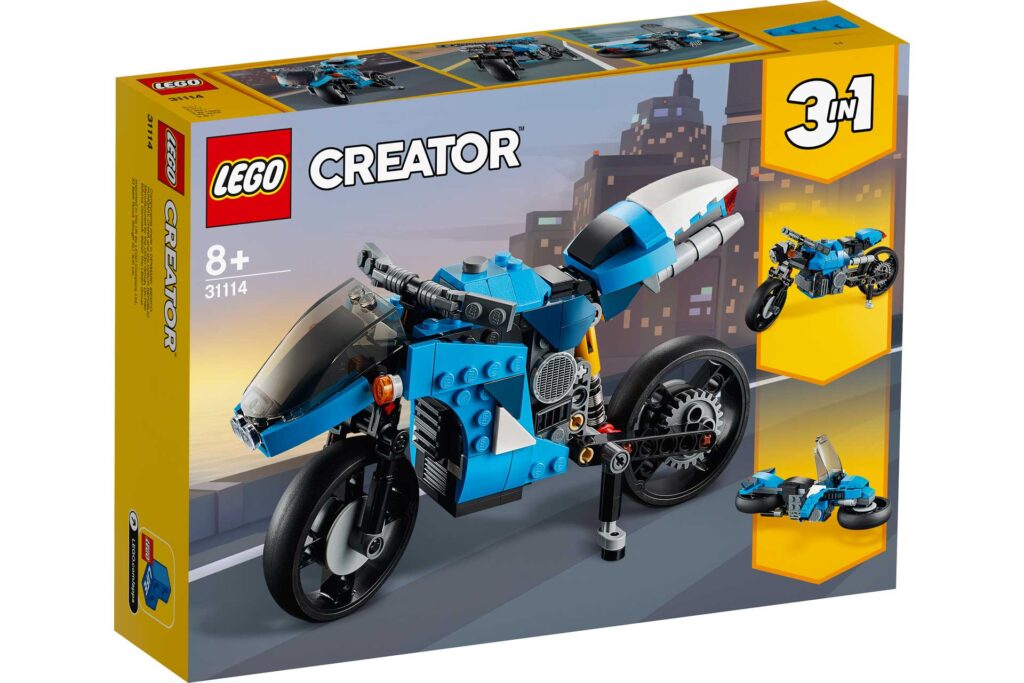 LEGO 31114 Creator Snelle motor