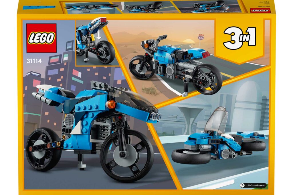 LEGO 31114 Creator Snelle motor - Afbeelding 5