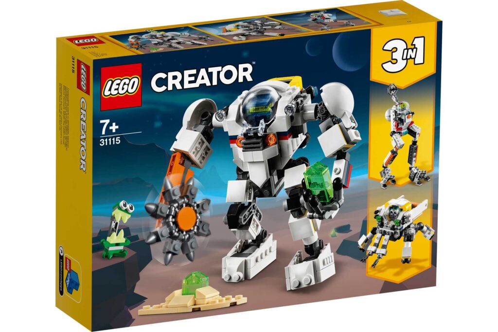 LEGO 31115 Creator Ruimtemijnbouw-mecha
