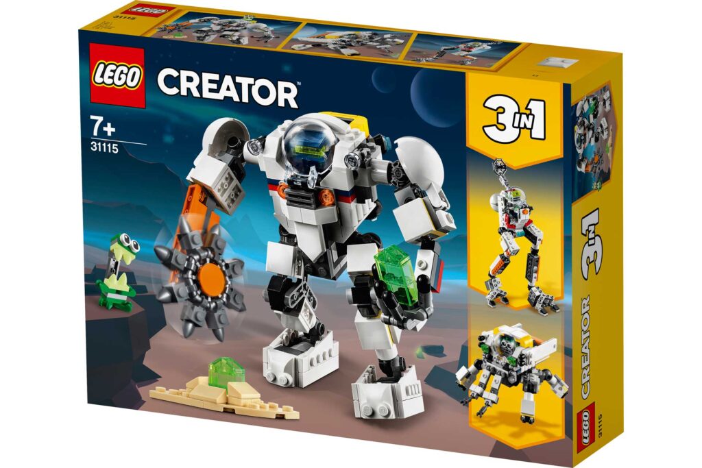 LEGO 31115 Creator Ruimtemijnbouw-mecha - Afbeelding 2