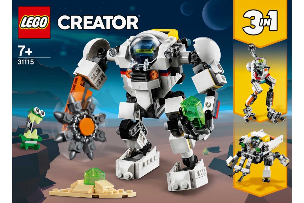 LEGO 31115 Creator Ruimtemijnbouw-mecha - Afbeelding 3