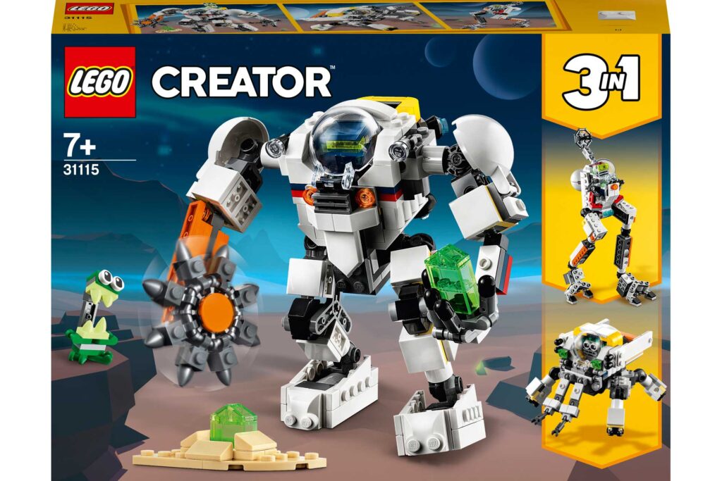 LEGO 31115 Creator Ruimtemijnbouw-mecha - Afbeelding 4