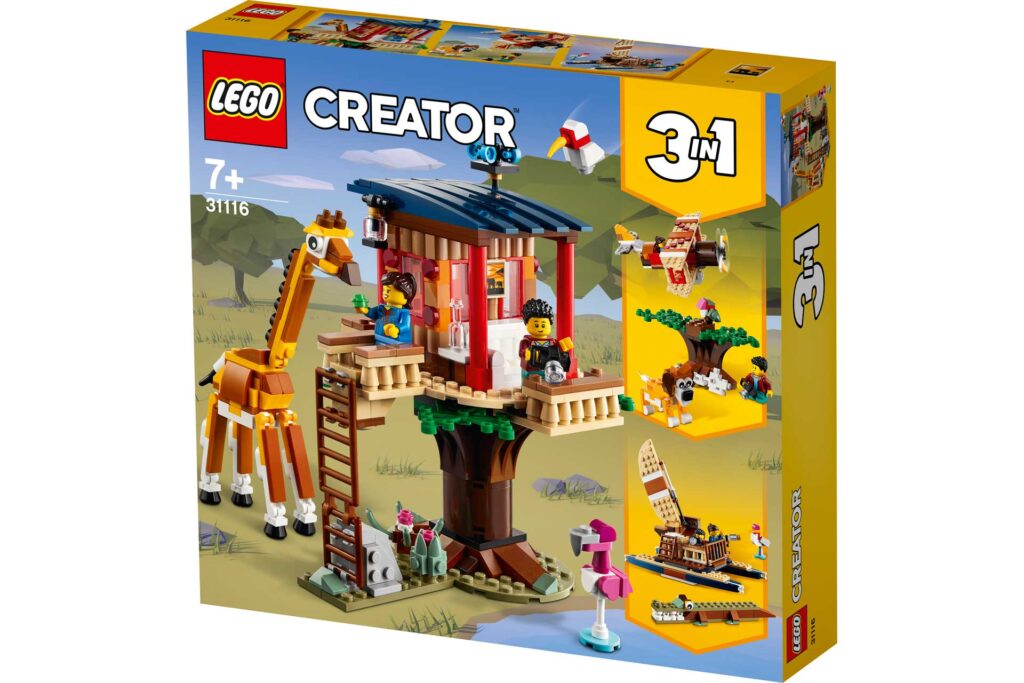LEGO 31116 Creator Safari wilde dieren boomhuis - Afbeelding 2