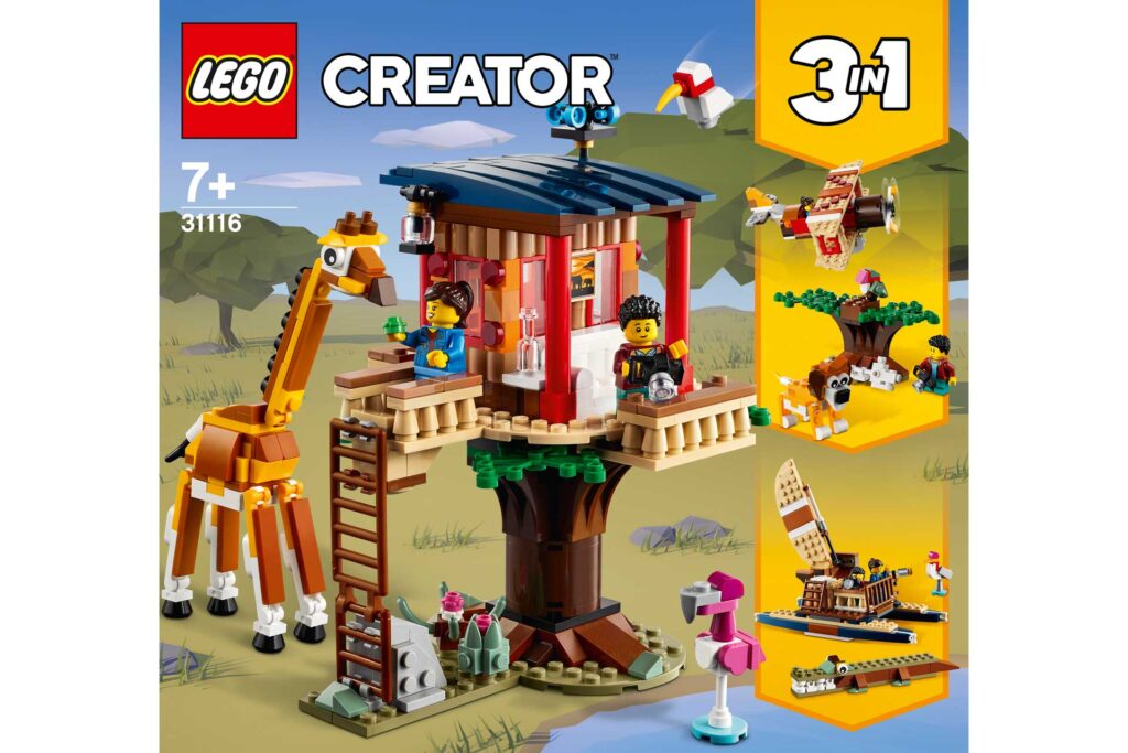 LEGO 31116 Creator Safari wilde dieren boomhuis - Afbeelding 3